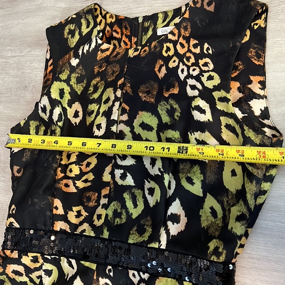 Rachel rachel Roy Drop Waist Sequin Print Dress - Picture 7 of 9